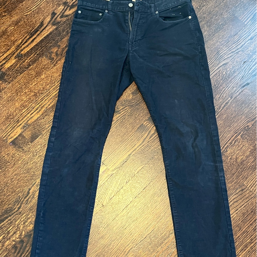 J Crew Navy Corduroy Pants